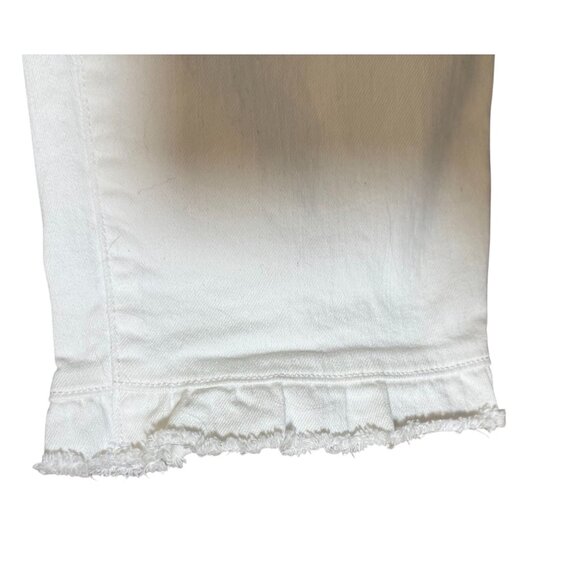 Lilly Pulitzer White Skinny Ankle Jeans Size 14 – Classic Resort Wear Denim - Picture 5 of 9